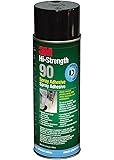 3M Hi-Strength 90 Spray Adhesive, INVERTED 24 Fl. Oz. (Net Wt 17.6 oz.) aerosol (Pack of 1)