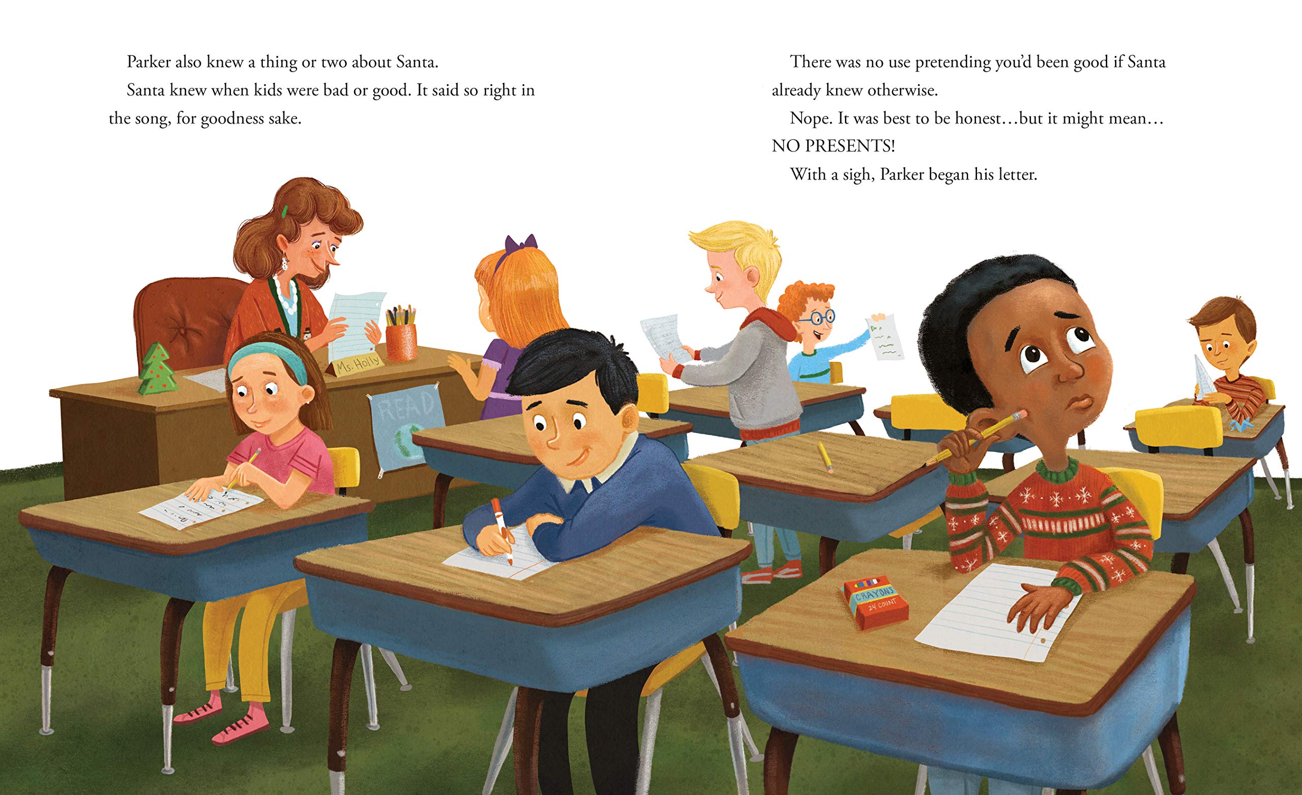 Dear Santa: A New Holiday Classic for Kids About Believing in the Magic of Christmas (stocking stuffers for kids)