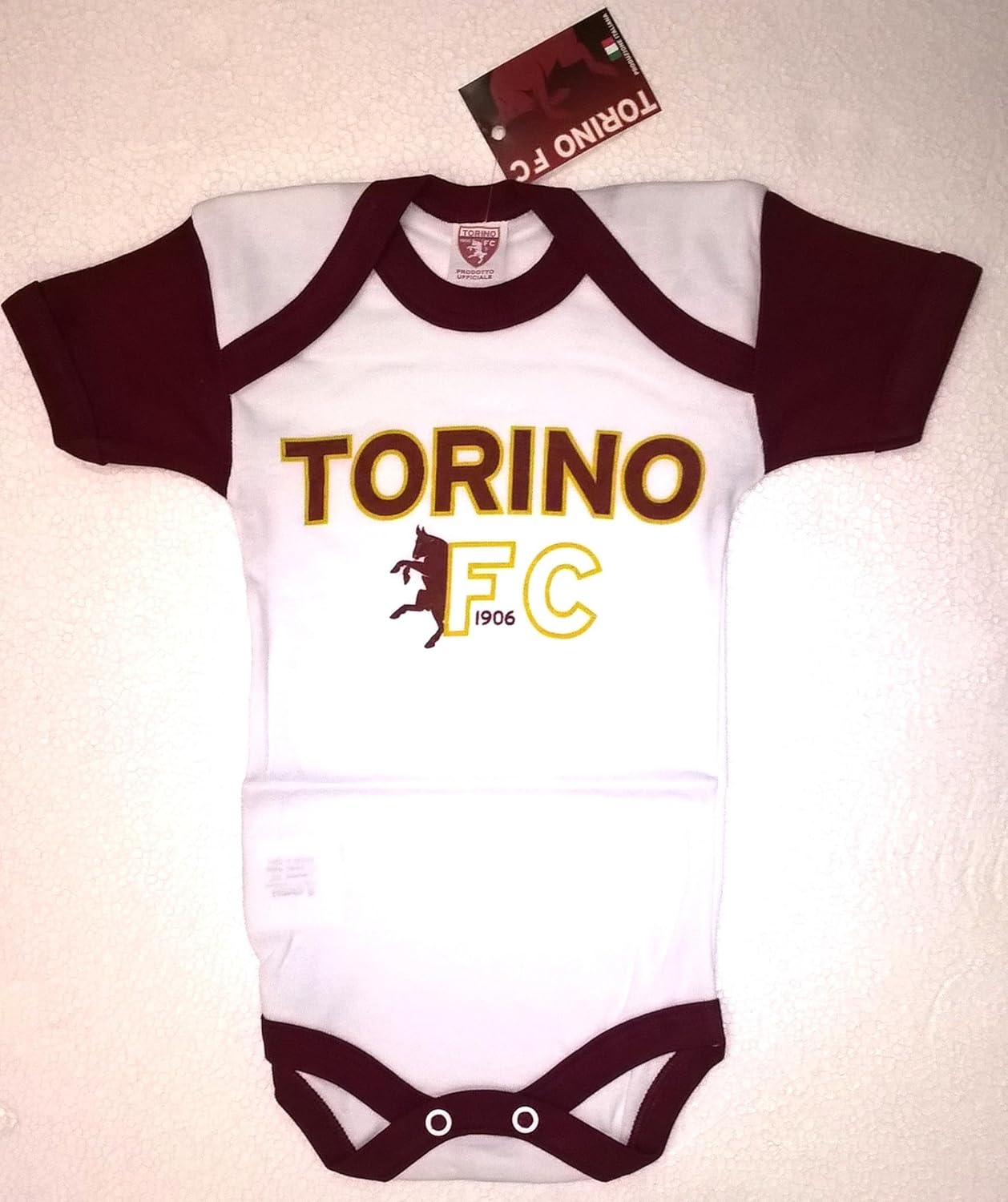 Body Tutina Pagliaccetto Neonato Abbigliamento Ufficiale Fc Torino Fan Shop Calcio Bepco Ee