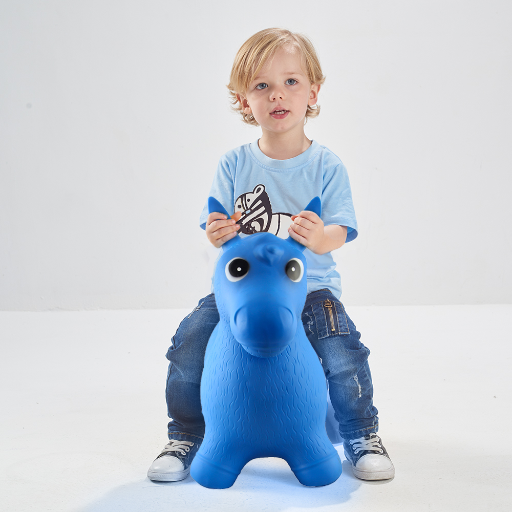 5 Toddlers+Bouncing+Animals+Inflatable+Hopping