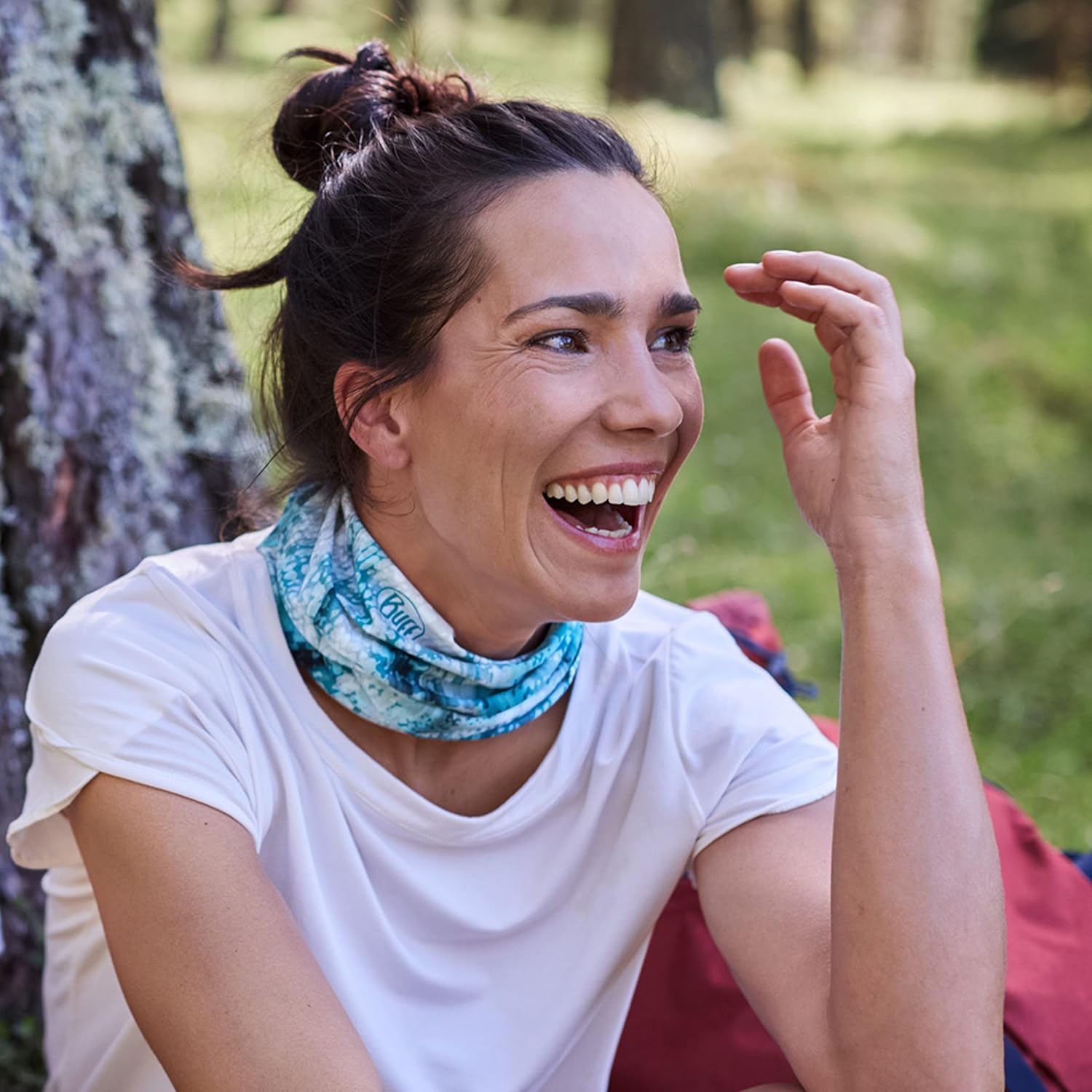 BUFF CoolNet UV+ Multifunctional Headband, Azir, One Size: Clothing