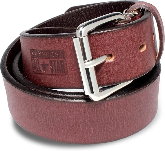 Amazon Convers コンバース 35mm メンズ グレインレザー 本革 牛吟一枚革 カジュアルベルト Cvb 4092 Brown ベルト 通販