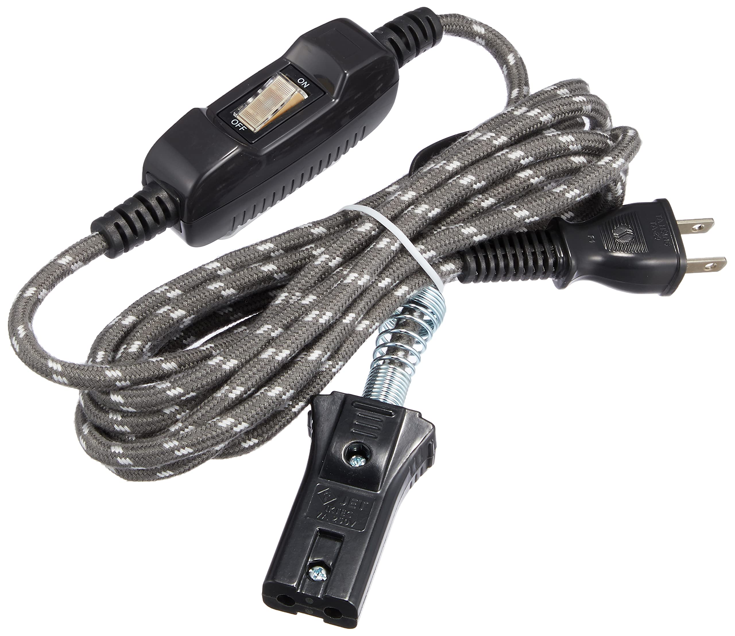 エルパ(ELPA) コタツコード こたつ 暖房 コンセント 3m スイッチ 125V 7A WK-30NP(GY)商品画像