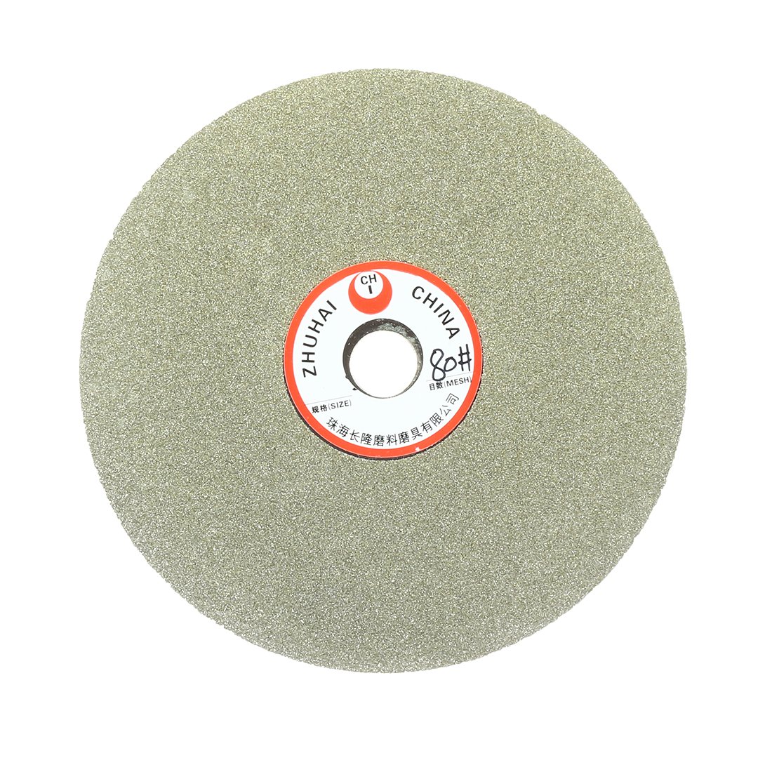 Sourcingmap 6-inch Grit 80 Diamond Coated Flat Lap Wheel Grinding Disc Polishing Tool