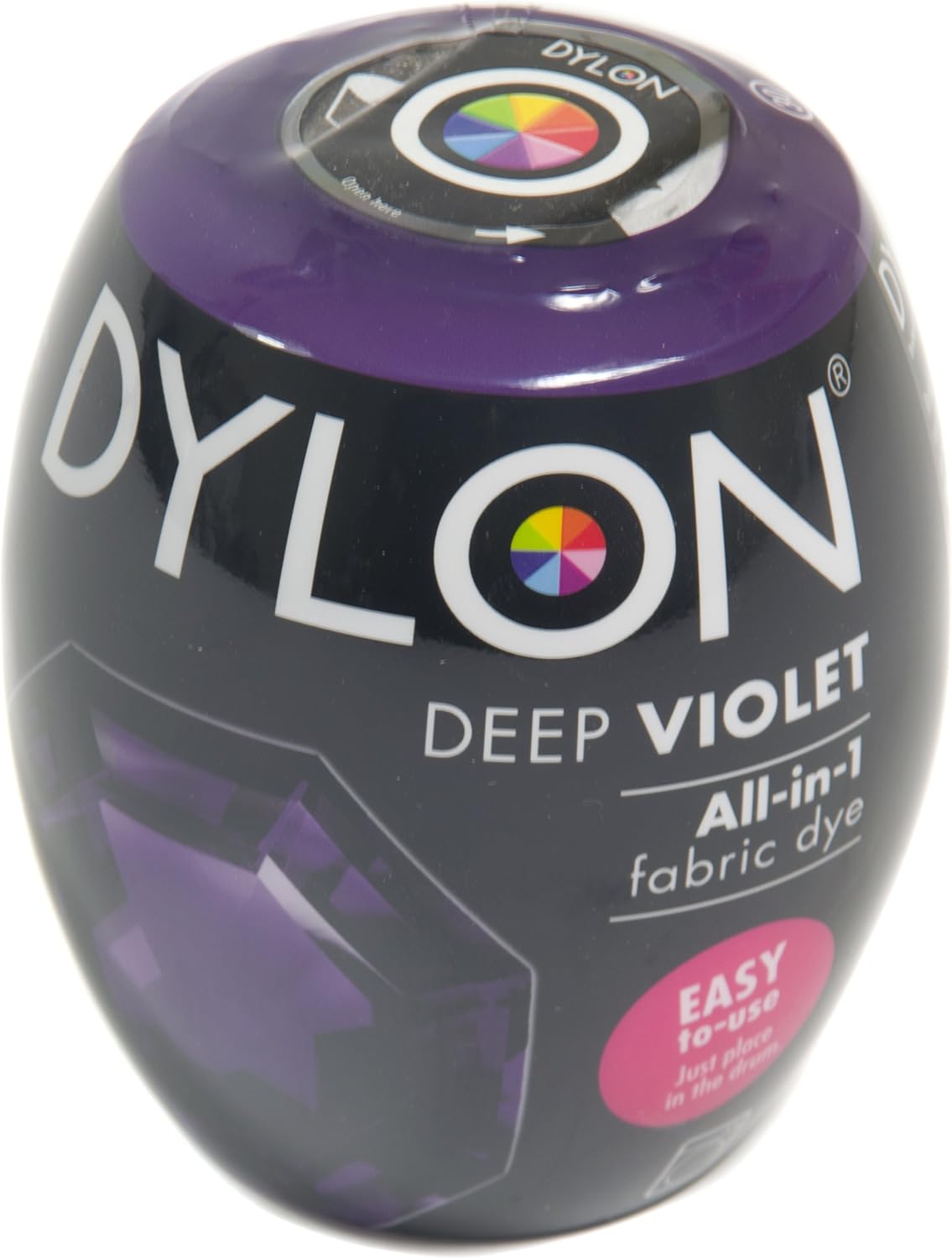 Dylon Machine Dye Pod Box of 3 Deep Violet, 25 x 10 x 4 cm
