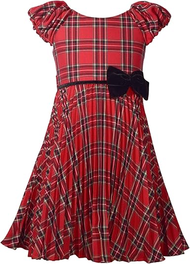 bonnie jean plaid dress