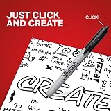 Sharpie Retractable Permanent Markers Fine Point Black 12 Count view 5