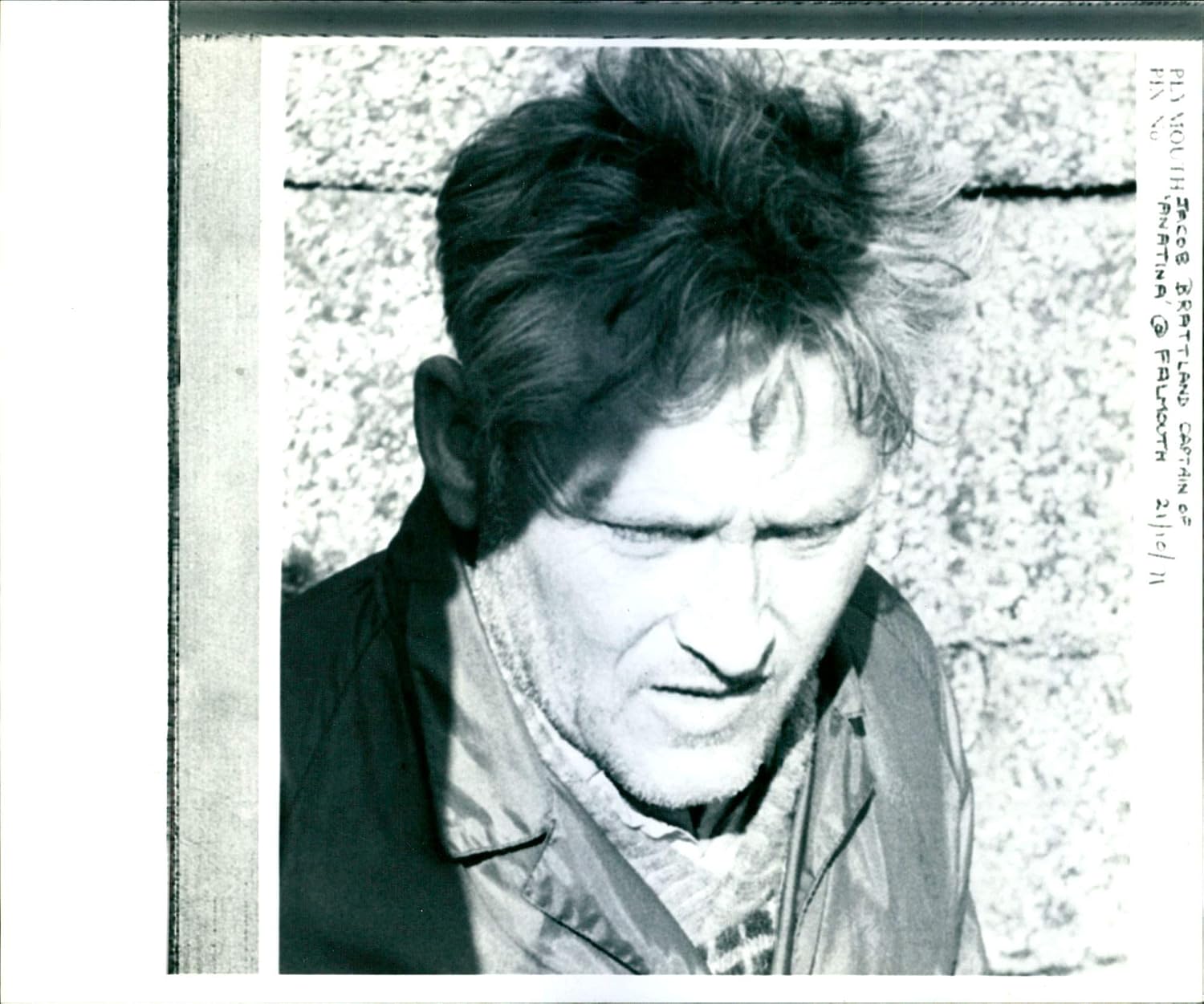 Photographs - Vintage photo of Jacob Brattland, Captain of Anatina