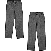 Bioworld Men’s Black, Graphite Heather, Red and Blue Sleep Pajama Pants (1-Pack, 2-Pack, 4-Pack and 6-Pack)