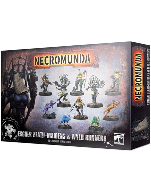 Amazon.com: NECROMUNDA: ESCHER CUTTERS : Toys & Games