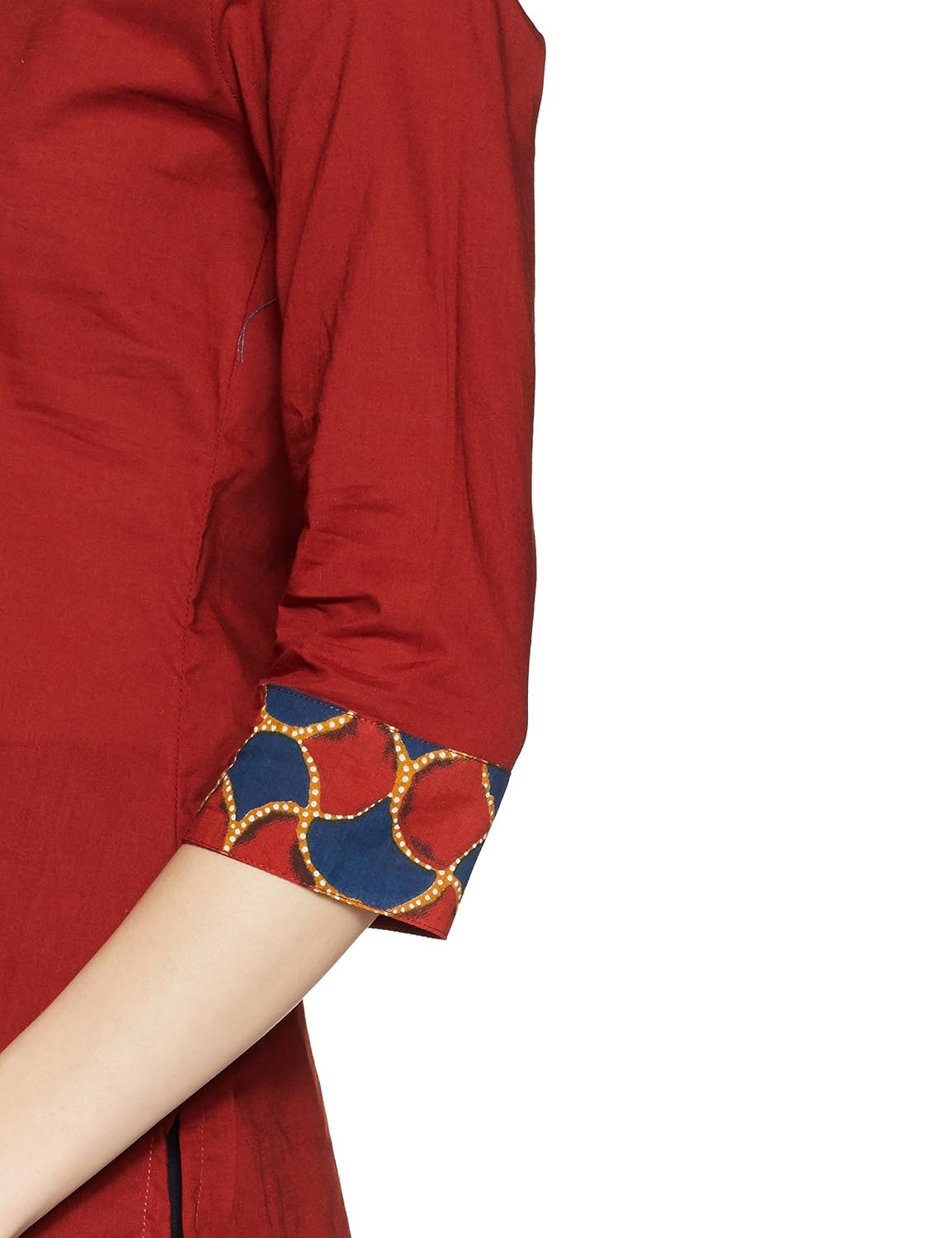 amazon brand- myx women's straight cotton kurta