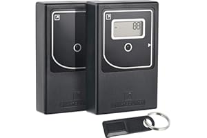 SMARTCOOUNTER Retail People Counter Security Checkpoint - Smart Traffic Counter, Infrared & Wireless Visitor Counter, Battery Operated Customer Counter, Easy to Install Accurate Door Counter