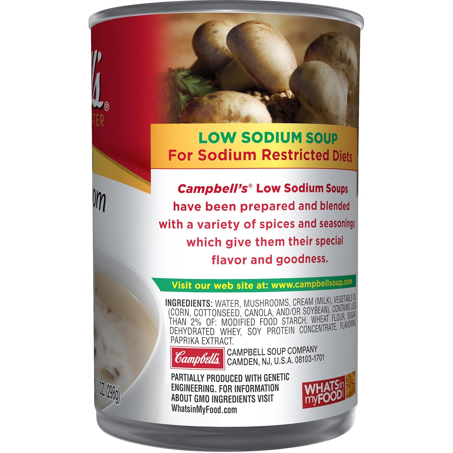 campbell's low sodium vegetable soup