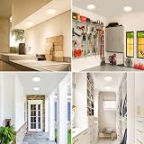 [ Zemty ] 4 Pack LED Ceiling Light 15W 1800LM 3000K/4000K/6500K IP44 view 5