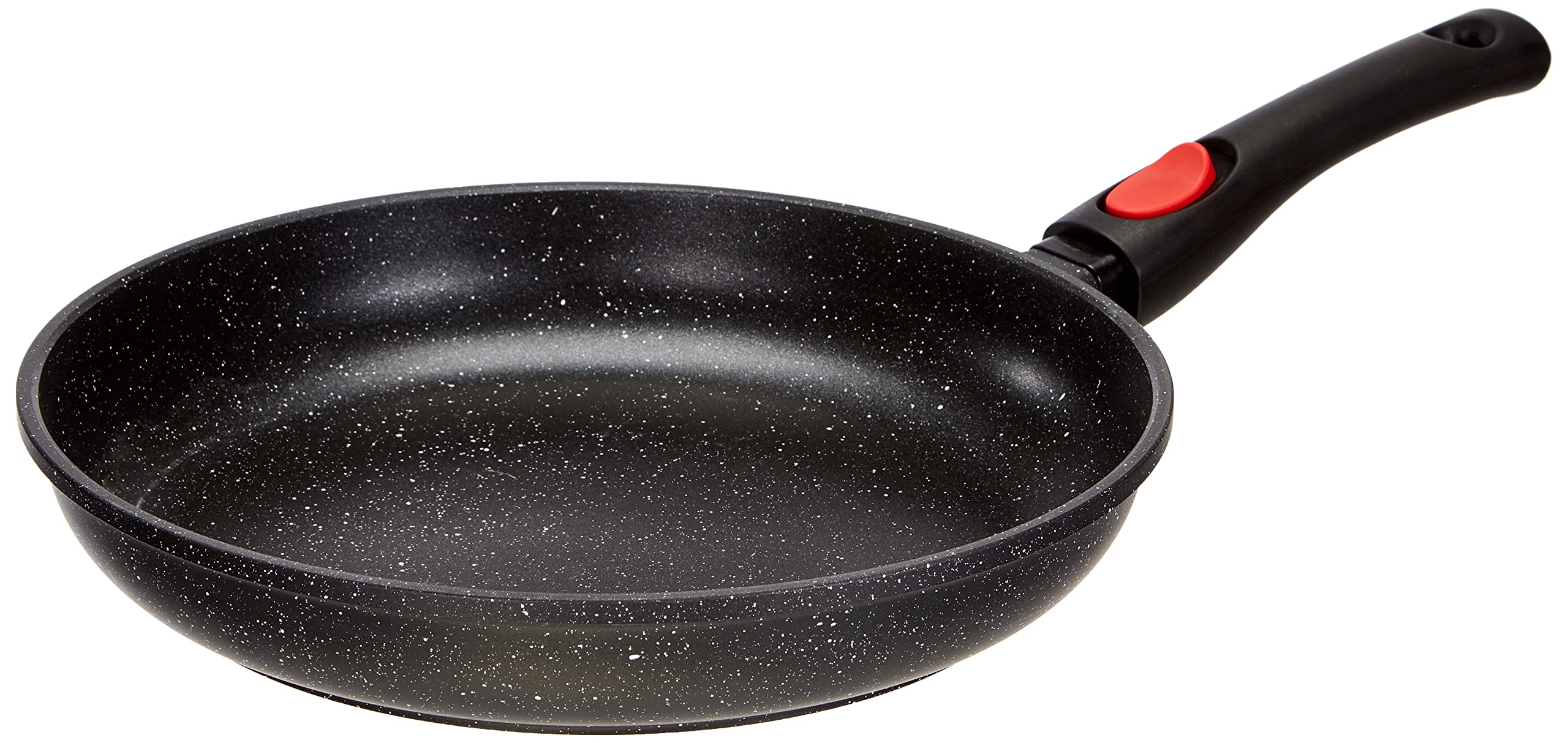 KAMBERG 0008024 - Frying Pan 30 cm - Removable Handle - Cast Aluminium Stone Coating - Suitable for All Heat Sources Including Induction - PFOA Free (perfluorooctanoic Acid Free)