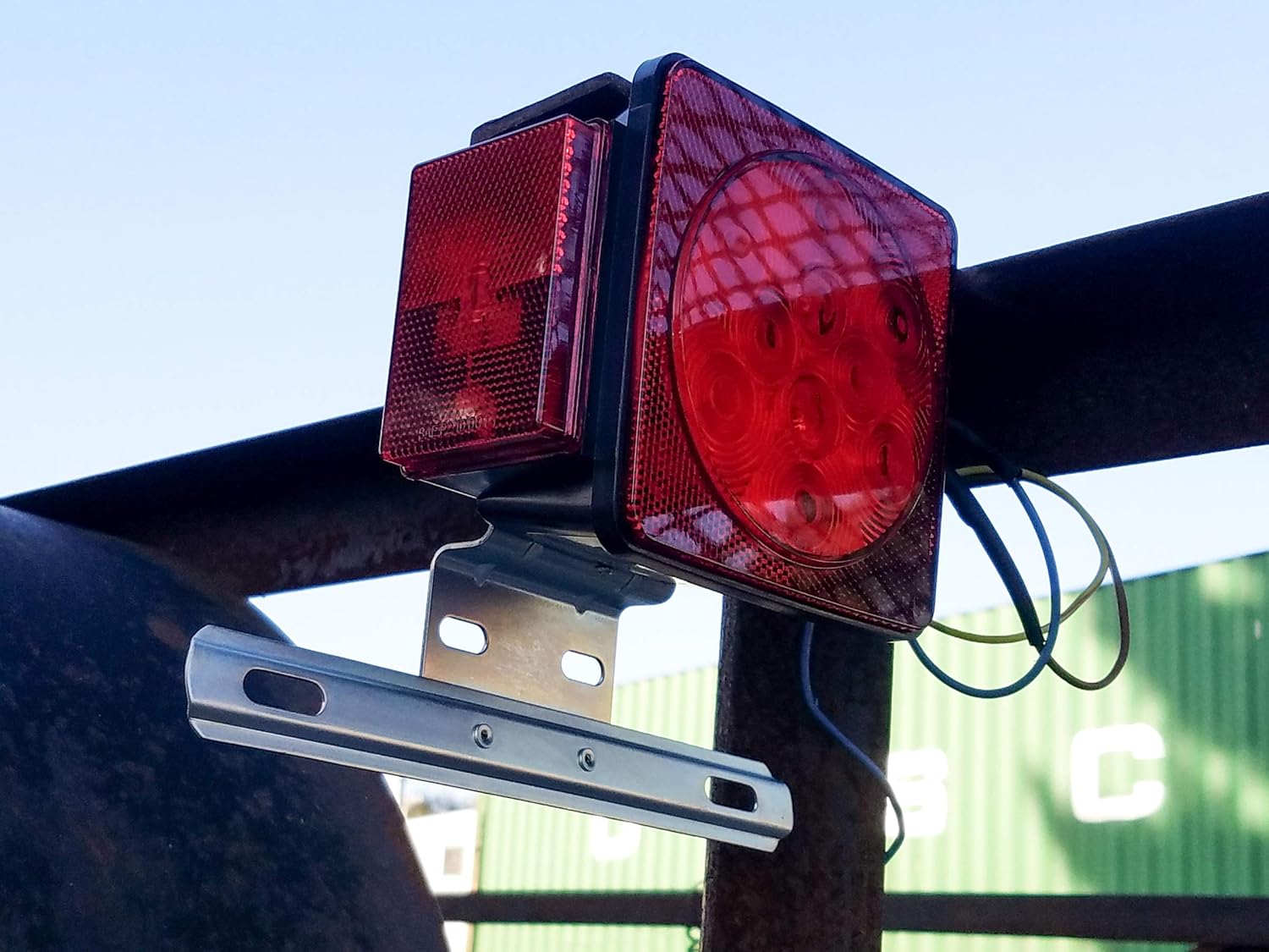 Black Friday Red Hound Auto Steel Metal License Plate Holder RV Van