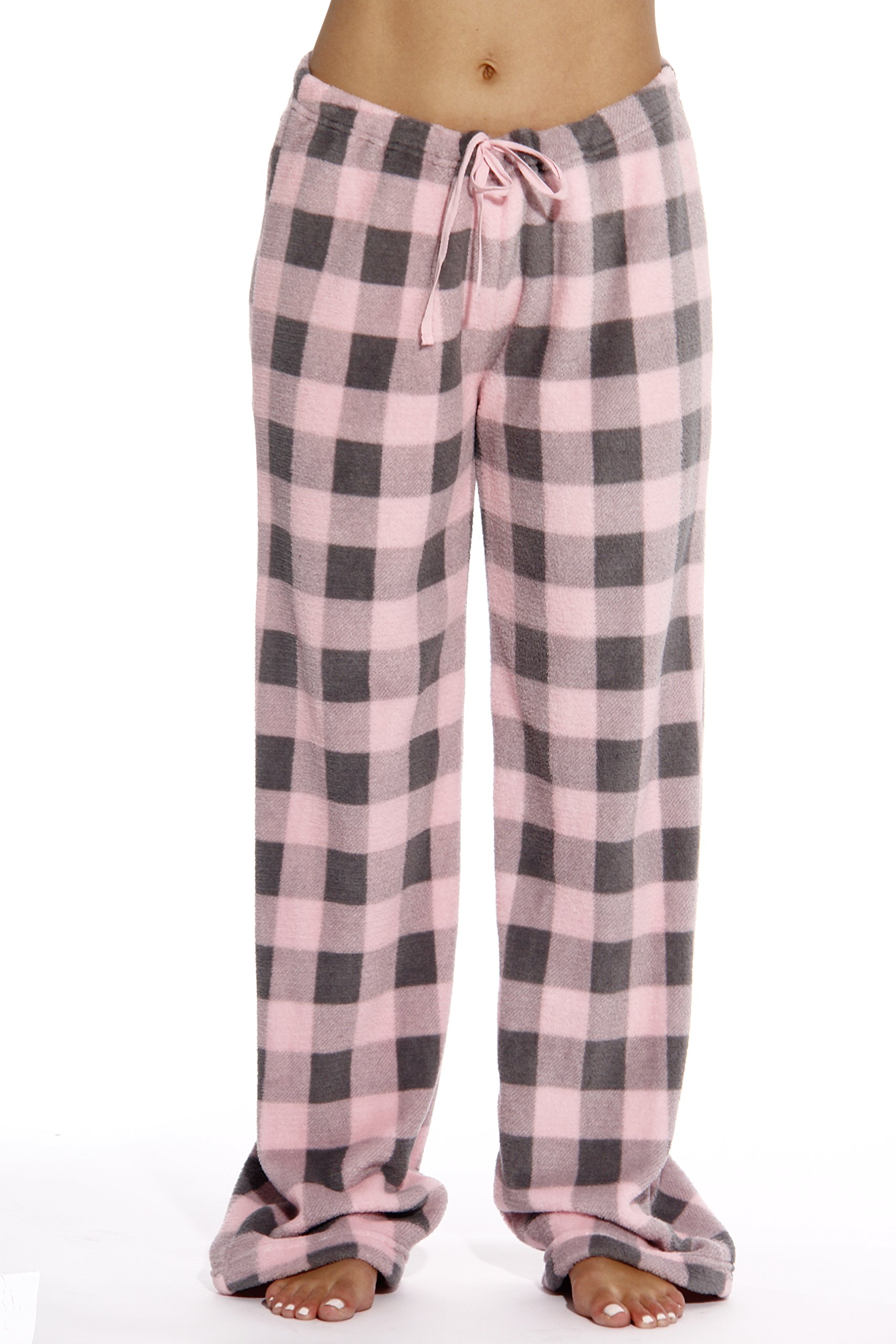 women's buffalo plaid pajama bottoms