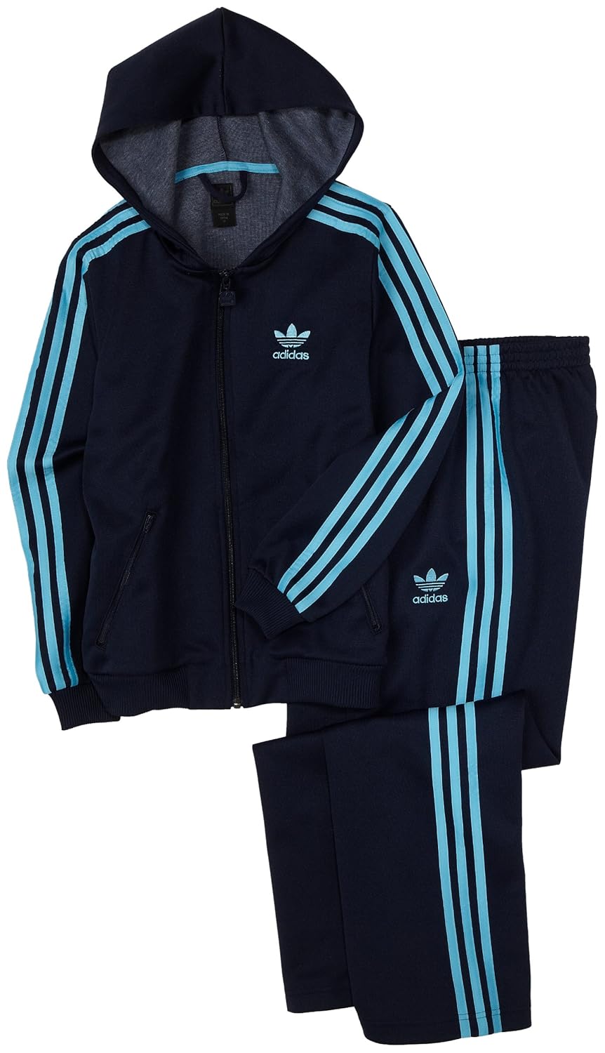 big girls adidas tracksuit