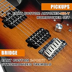 EART EYP-OMNI24 6 String Solid Body Electric Guitar