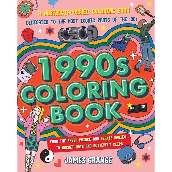 The 1990s Coloring Book: All That and a Box of Crayons (Psych