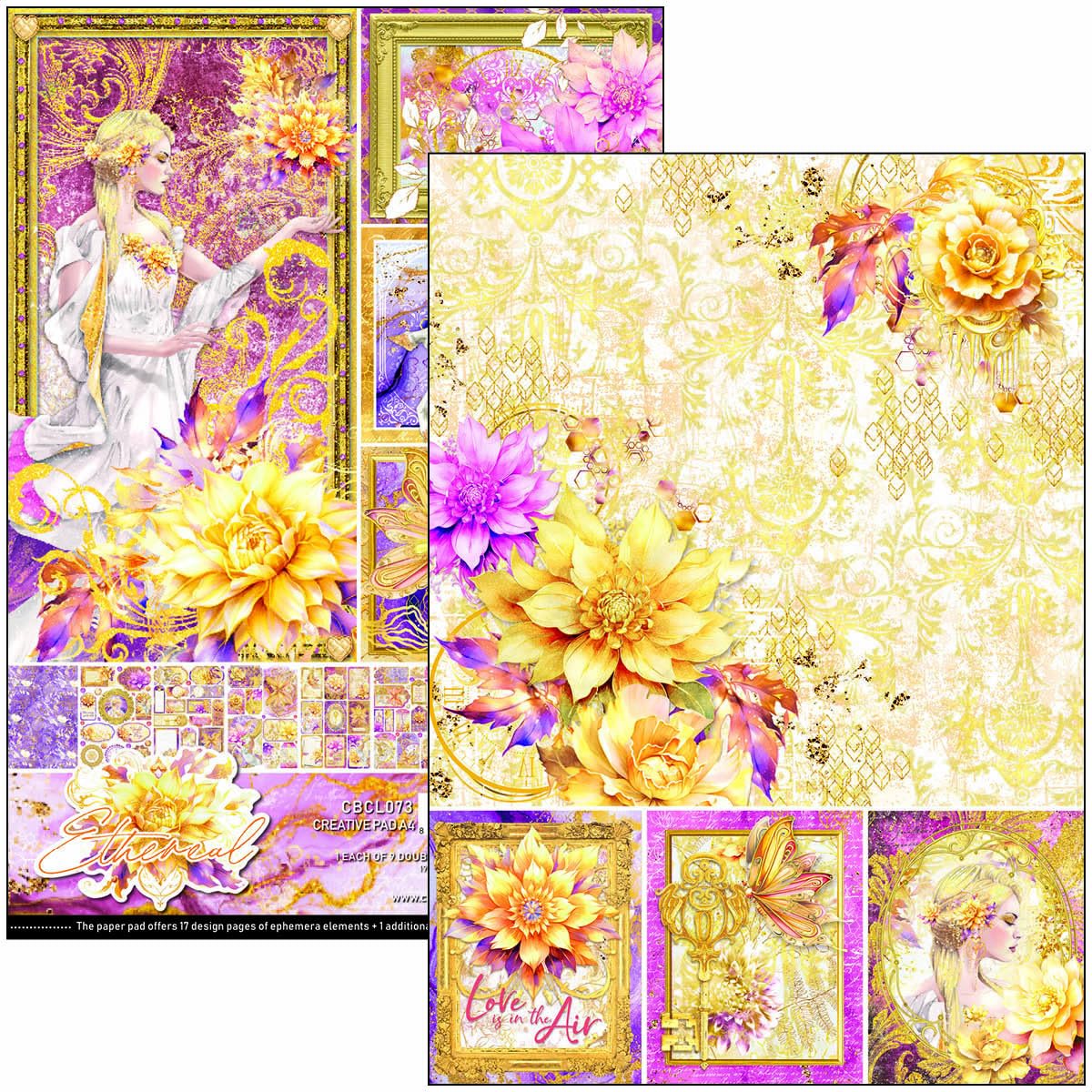 Ciao Bella Ethereal A4 Creative Pad