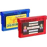 Kevenry 369 in 1 Games Card and 150 NES Classics Game Cartridge for GBA/GBA SP/GBM/NDS/NDSL Game Console 2pcs