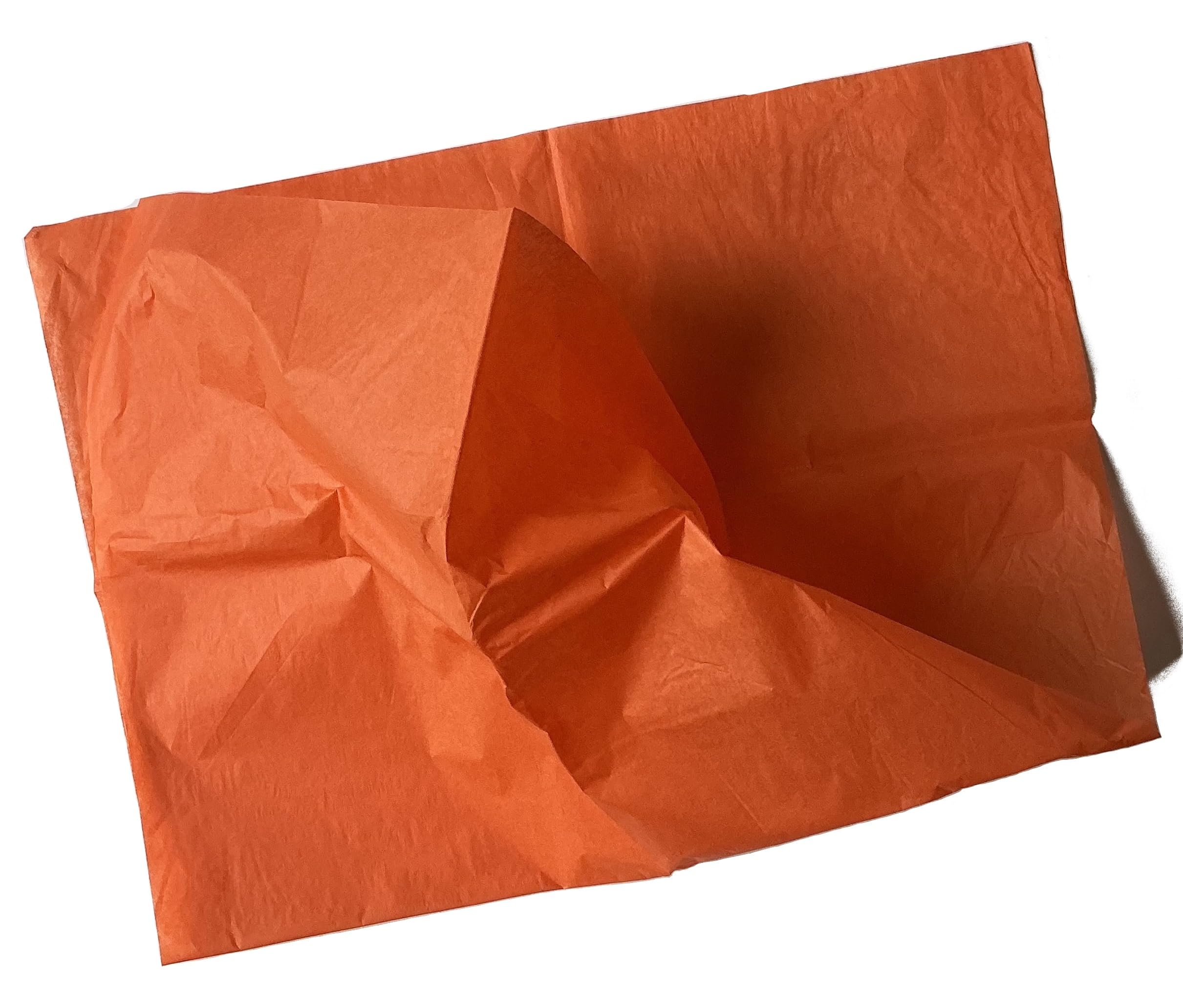 InsideMyNest Premium Quality Tissue Paper for Packaging Wrapping Box Filler Gift Wrap Large Sheets 30x20 inches (10 SheetBurnt Orange