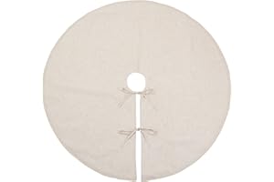 Saro Lifestyle Toscana Tree Skirt with Piping, 72", Gold