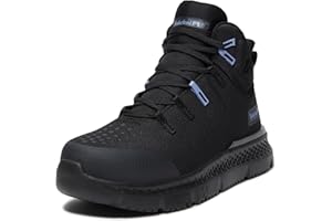 Timberland PRO Womens CSA Intercept Mid Steel Safety Toe Puncture Resistant Industrial Athletic Work Shoe