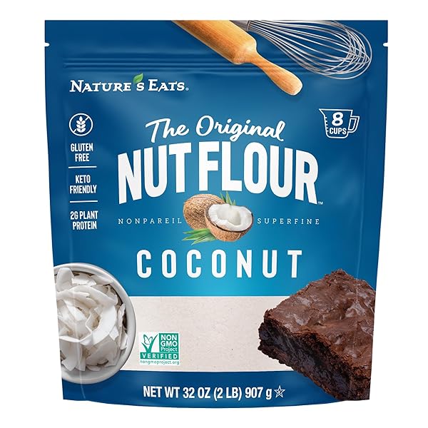 NATURE’S EATS COCONUT FLOUR 32 OZ – 100%...