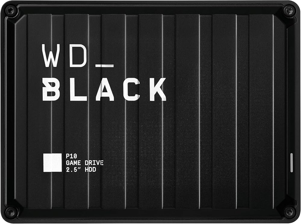 WD Black P10 2TB Game Drive for Xbox Portable External HDD 130 MB/s