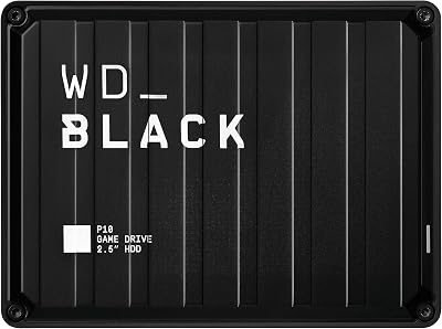 WD Black P10 Game Drive 2TB External HDD Portable Gaming Drive