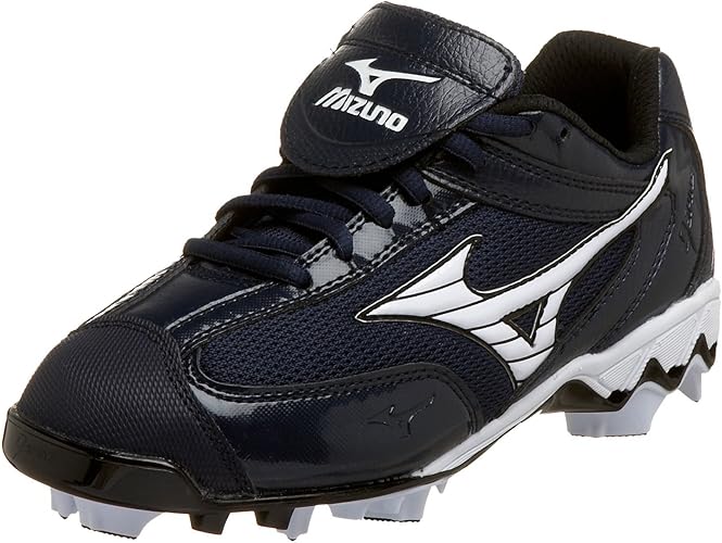 navy mizuno softball cleats