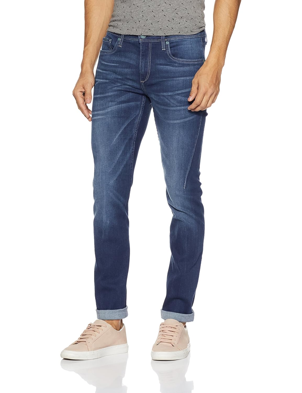 jack & jones men's ben skinny fit jeans