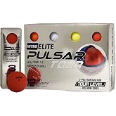 Nitro Elite Pulsar Tour-Level 3-Piece Urethane Golf Ball- 12 pk