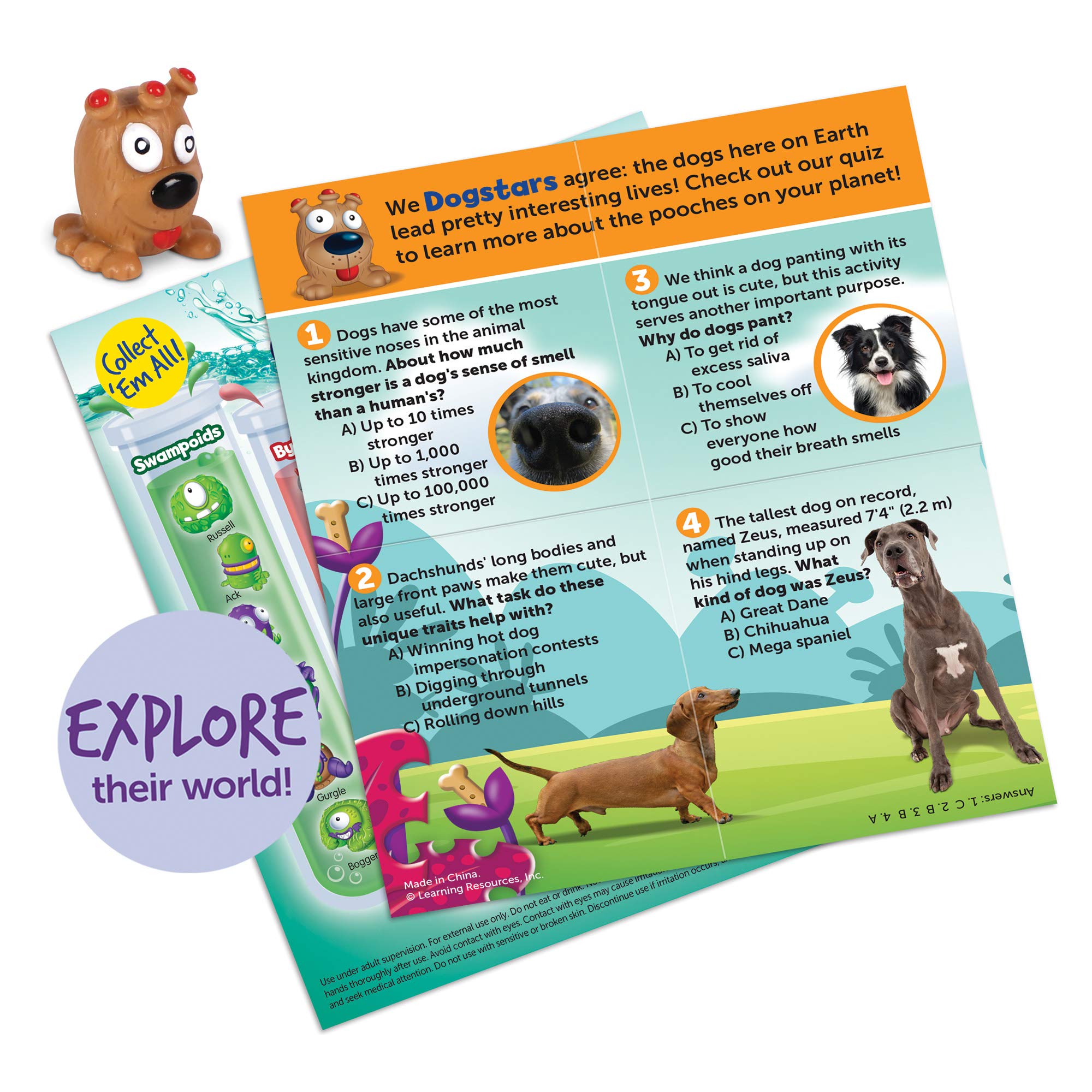Learning Resources Beaker Creatures Reactor Pods Series 2, Homeschool, STEM, 2 Pack, Assorted Colors, Ages 5+