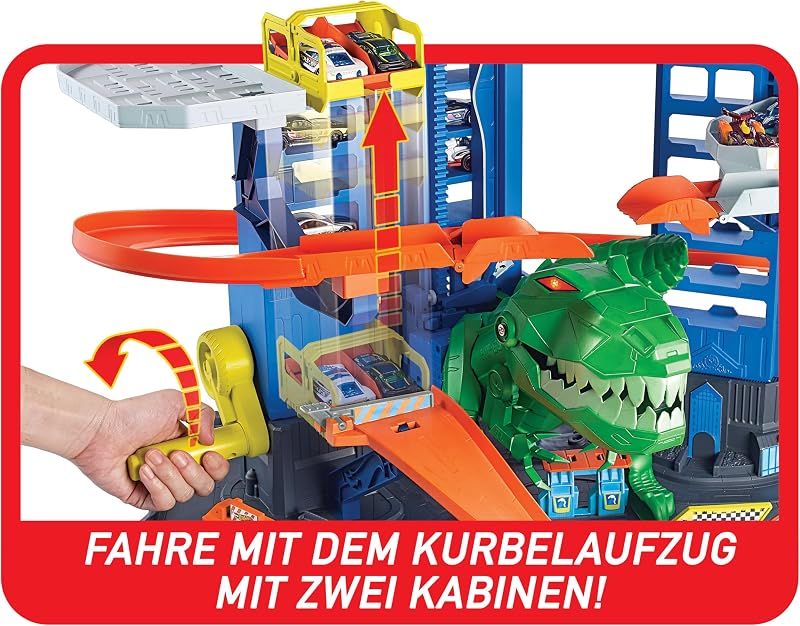 Ultimate Garage Spielset und 2 Autos