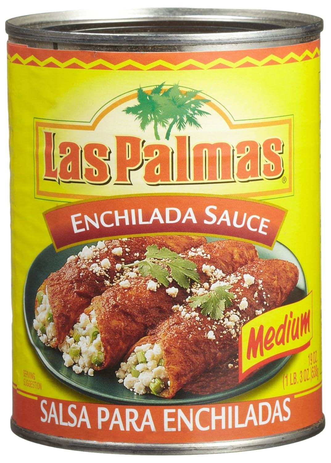 Amazon.com : Las Palmas Enchilada Sauce, Medium, 19-Ounce Cans (Pack of
