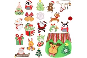 SINCCO Christmas Enamel Pins Bulk, Cute Enamel Pins for Backpack Funny Brooch Lapel Pins Aesthetic Button Badge Pins Anime for Backpacks, Landyard Decoration