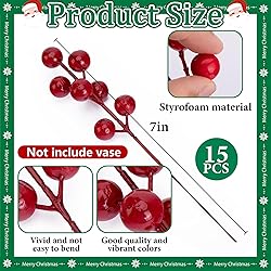 Watayo 60 Pcs Christmas Artificial Pine Branches