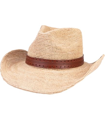 Amazon.com: Old Stone Straw Cowboy Cowgirl Hat for Men/Women  display picture 1