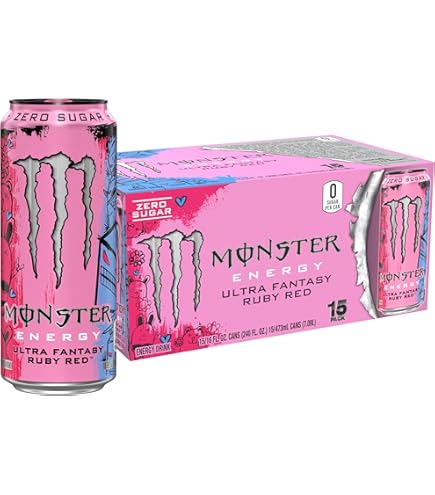 Amazon.com : Monster Energy Ultra Strawberry Dreams, Sugar Free