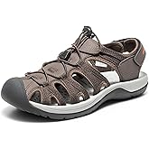 DREAM PAIRS Men's 160912-M-NEW Adventurous Summer Outdoor Sandals
