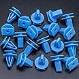 Rexka 20pcs Cowl Vent Grill Retainer Clips for Honda Acura 90602-TA0-003 Accord CR-Z Civic Crosstour RDX TL TLX TSX ZDX