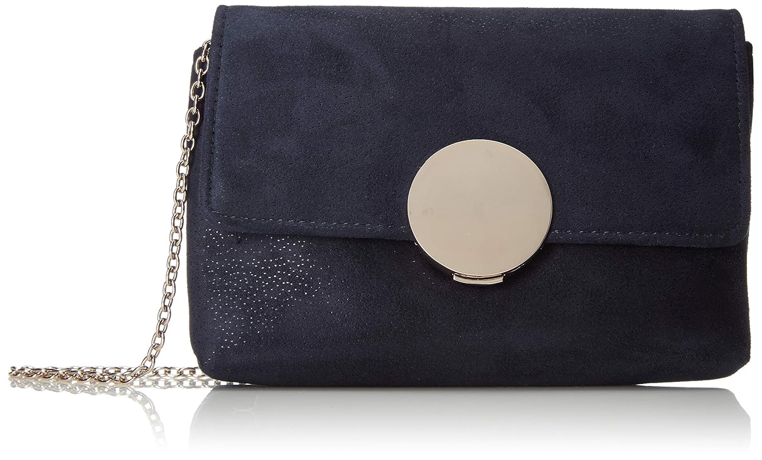 accessorize navy clutch