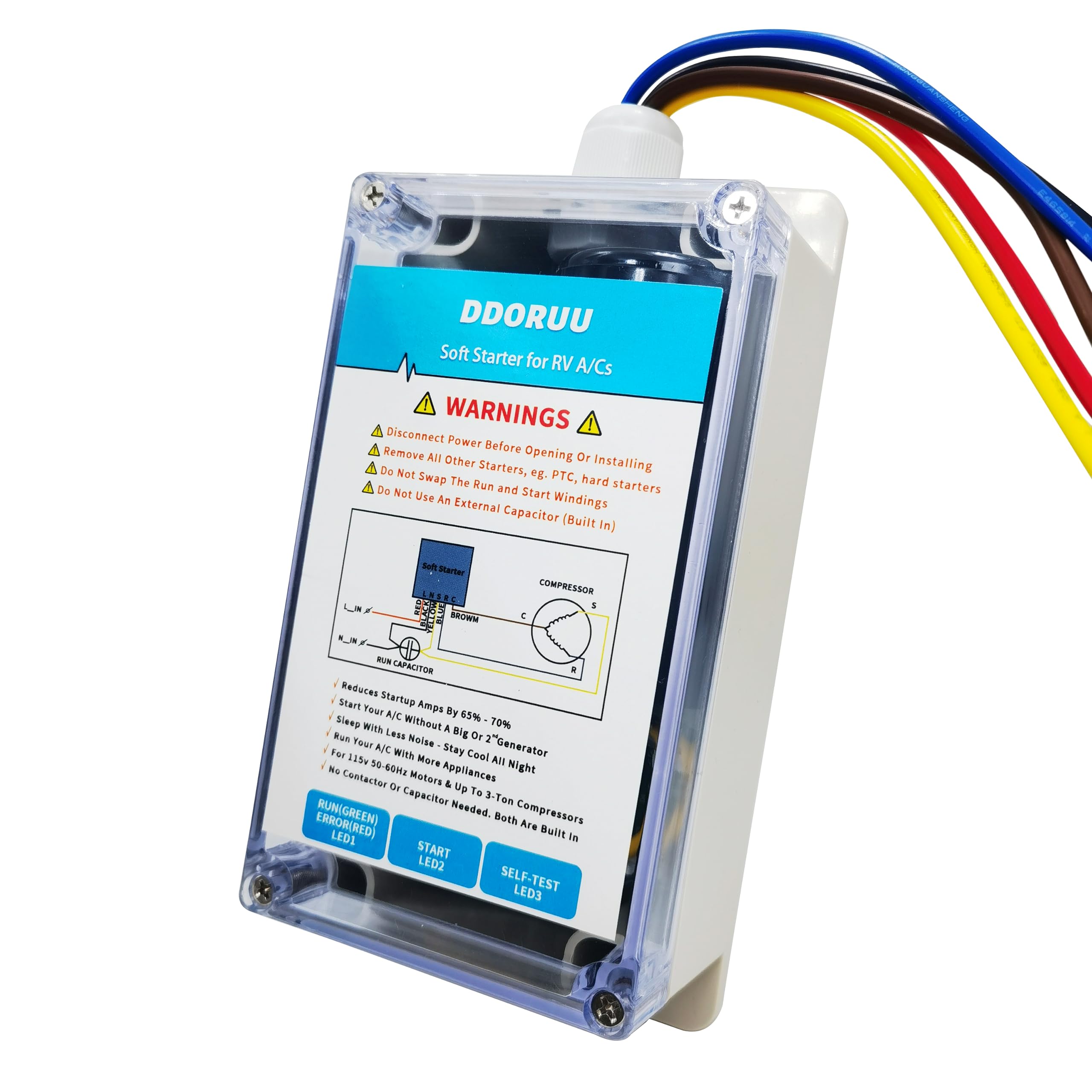 Photo 1 of Air Conditioner Soft Starter, Start air Conditioning and Electrical appliances for RVs?Easy Start an A/C & Appliances