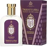 Truefitt & Hill Luxury Cologne - Premium Long-Lasting Bergamot and Lavender Men's Clubman Scented Fragrance, Presented in a Beautifully Etched Traditional Atomizer Bottle - 3.38 oz.