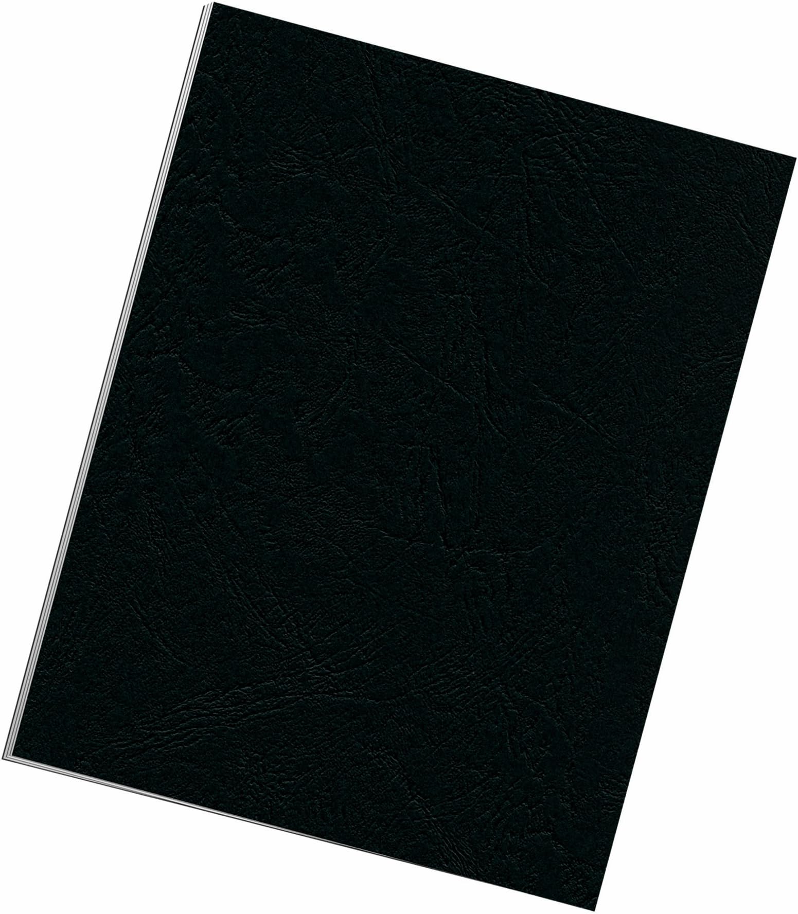 Fellowes Binding Grain Presentation Covers, Letter, Black, 25 Pack (5217501)