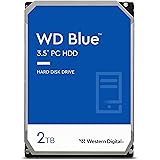 Western Digital 2TB WD Blue PC Internal Hard Drive - 7200 RPM Class, SATA 6 Gb/s, 256 MB Cache, 3.5" - WD20EZBX