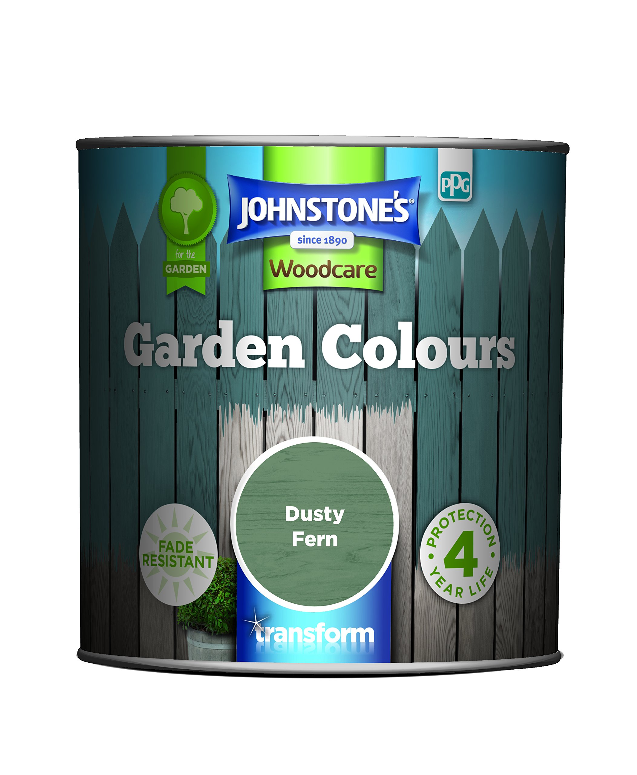 Buy Johnstone’s Garden Colours Dusty Fern Exterior Wood Paint Fade Resistant Suitable